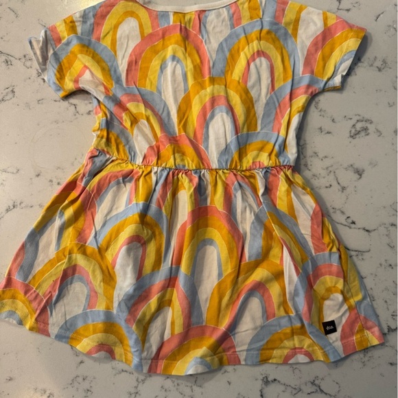 TEA COLLECTION Rainbow Kids Dress Size - Picture 3 of 4